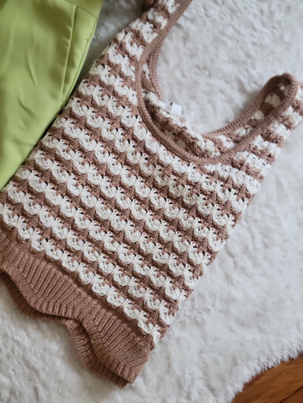 Crochet Knit Top