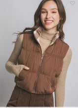 Load image into Gallery viewer, Fall Puffer Vest
