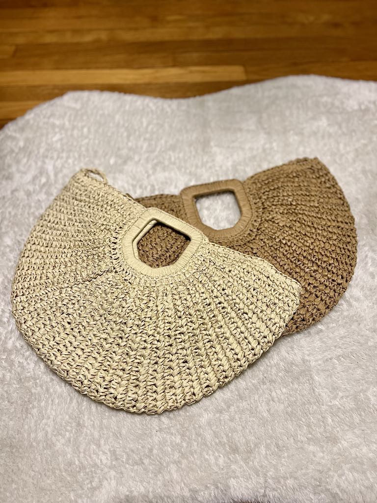 Straw Tote (2 Colors)