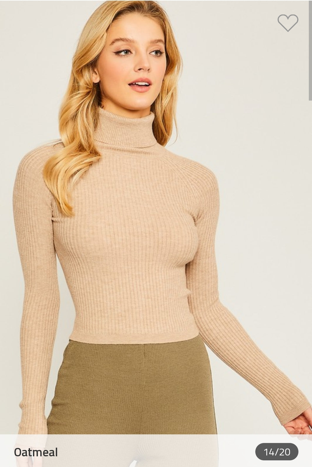 Mocha soft knit top