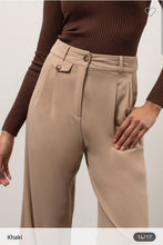 Load image into Gallery viewer, Khaki Wide Leg Pant
