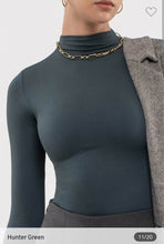 Load image into Gallery viewer, Mock Neck Top Pine
