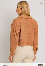 Load image into Gallery viewer, Teddy Crop Jacket
