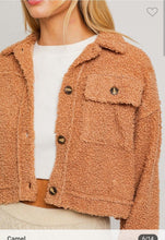 Load image into Gallery viewer, Teddy Crop Jacket
