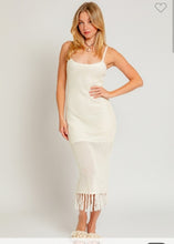 Load image into Gallery viewer, Cream Crochet Midi
