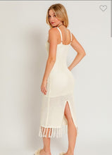 Load image into Gallery viewer, Cream Crochet Midi
