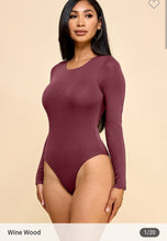 Load image into Gallery viewer, Burgundy Bodysuit
