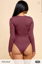 Load image into Gallery viewer, Burgundy Bodysuit
