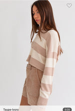 Load image into Gallery viewer, Oat Stripe Sweater
