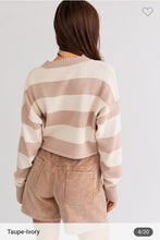 Load image into Gallery viewer, Oat Stripe Sweater
