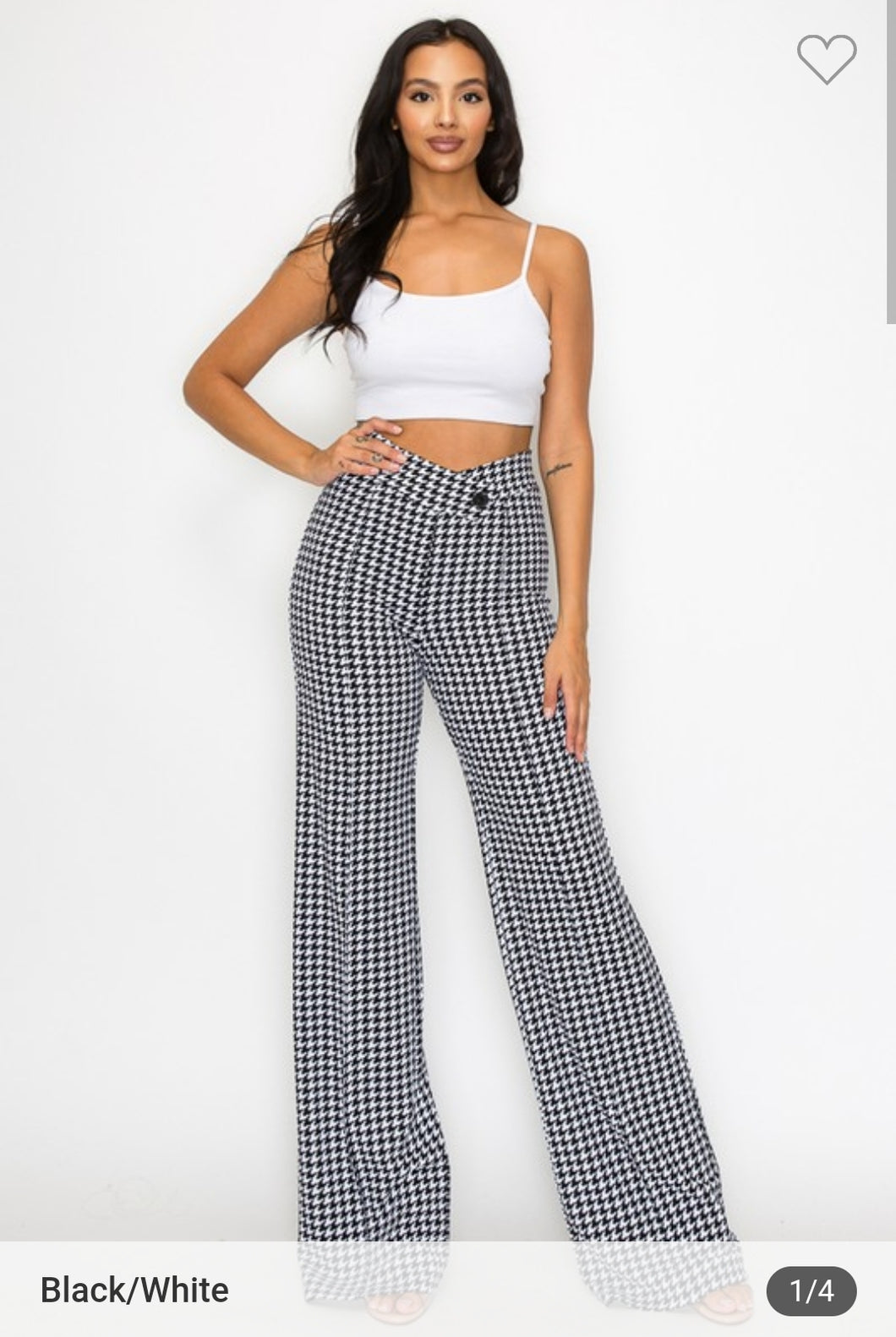 Houndstooth Dress Pant