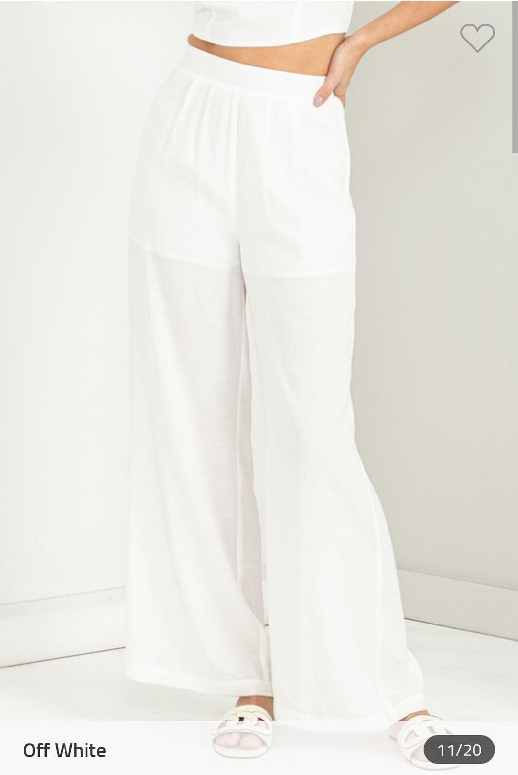 White Linen Pants