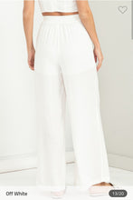 Load image into Gallery viewer, White Linen Pants
