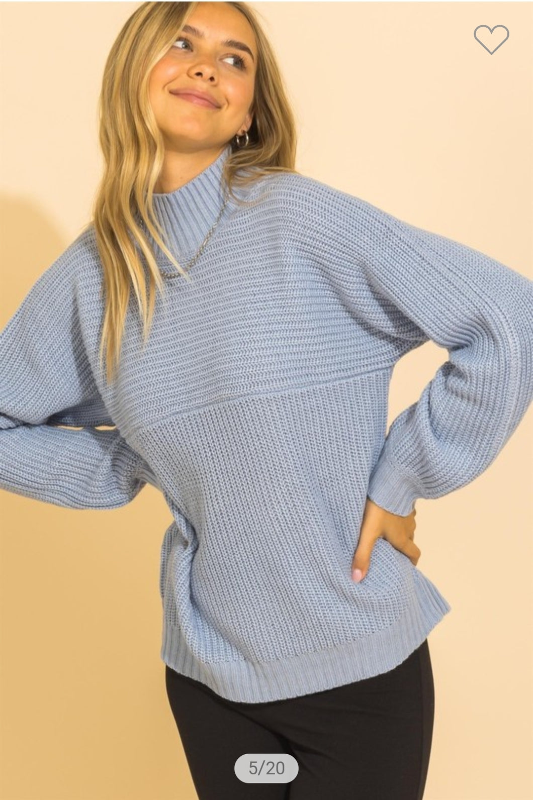 Winter Sweater Blue