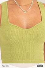 Load image into Gallery viewer, Soft Knit Top Olive
